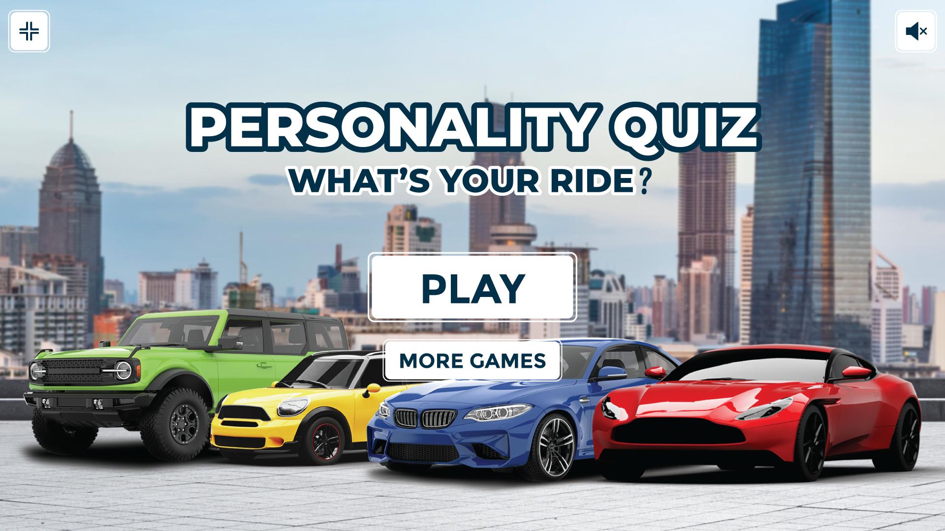 Personality Quiz: What's Your Ride